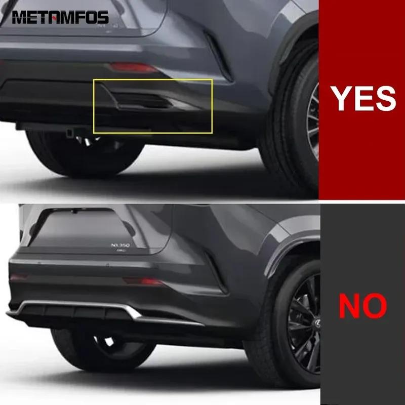 For Lexus NX 250 350 350H 450H -2025 2026 Stainless Rear Corner Bumper Trim Anti-Collision Strip Accessories Car Styling