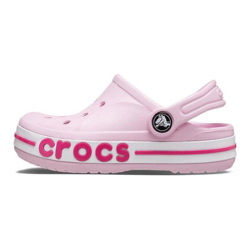 

Crocs Comfortable Non-slip Shock-Absorbing Children s Sandals Ballet Pink Children s Model 28
