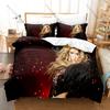 Fresco Audace Glitter Selvaggio Grafico Kesha Senza Scuse Spirito Libero Diva Pop Set Biancheria da Letto Copripiumone Con 2 Federe Adolescente Y2K Letto
