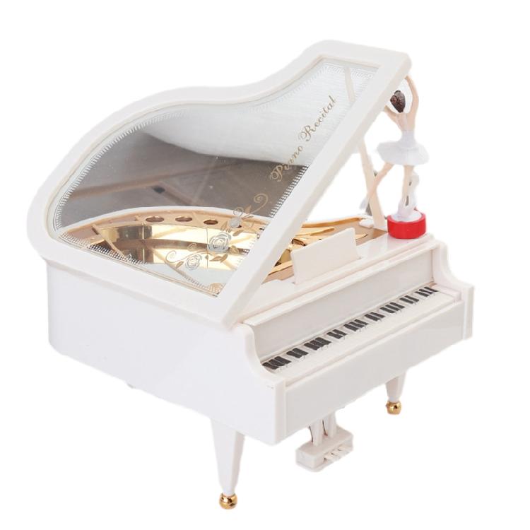 

Retro Classic Dancer Ballerina Piano Clockwork Hand Crank Xmas Valentine Gift