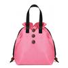 New Nylon Handheld Lunch Bag Simple Modern Style Insulated Lunch Bag Multi-color