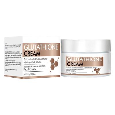 Glutathion Crème Hydraterende Crème Verbetert de Huidtextuur En Verhoogt de Elasticiteit, 50g