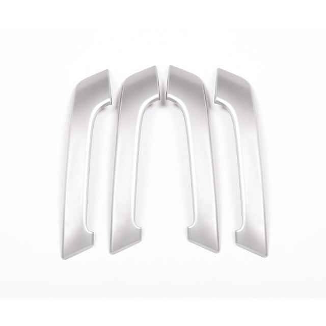 ABS Matte Black For Toyota Land Cruiser Prado FJ150 150 2010-2018 Car Interior Door Armrest Protector Cover Sticker Accessories