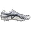 Mizuno Monarcida Neo 3 AG Rubber Short Studs Artificial Ground Anti Slip Wear Resistant Soccer Shoes Men's Silver Mizuno P1GA252604