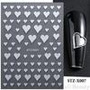 Nail Art Stickers New Chinese Style Butterfly Cat Eye Butterfly Beads Adhesive Nail Stickers