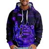 Unisex Fashion Five Nights At Freddy's Hoodie Sweatshirt Cartoon Printed Streetwear Hoodies for Couples
