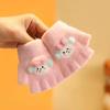 Baby Gloves for Winter, Cute and Warm for Toddlers, Boys and Girls, Five-Fingered Plush Gloves for Babies