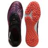 Puma Future 8 Match Comfortable Versatile TT (Rubber Studs) Durable Soccer Shoes Unisex sneaker Black White Red 108370-01