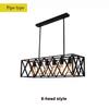 Vintage American Style Chandelier Industrial Attic Restaurant Lighting Chandelier Clothing Store Home Decoration Ceiling Light