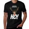 Santas Favorite Ho Funny Christmas Reindeer Gifts Tshirt Simple Solid Color Crew Neck Tee
