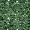 Artificial Green Fence Roll - 1pc, 300x100cm, for Outdoor Balcony & Garden Decor with Realistic Leaves, Ideal Christmas Tree Companion & Holiday Gift