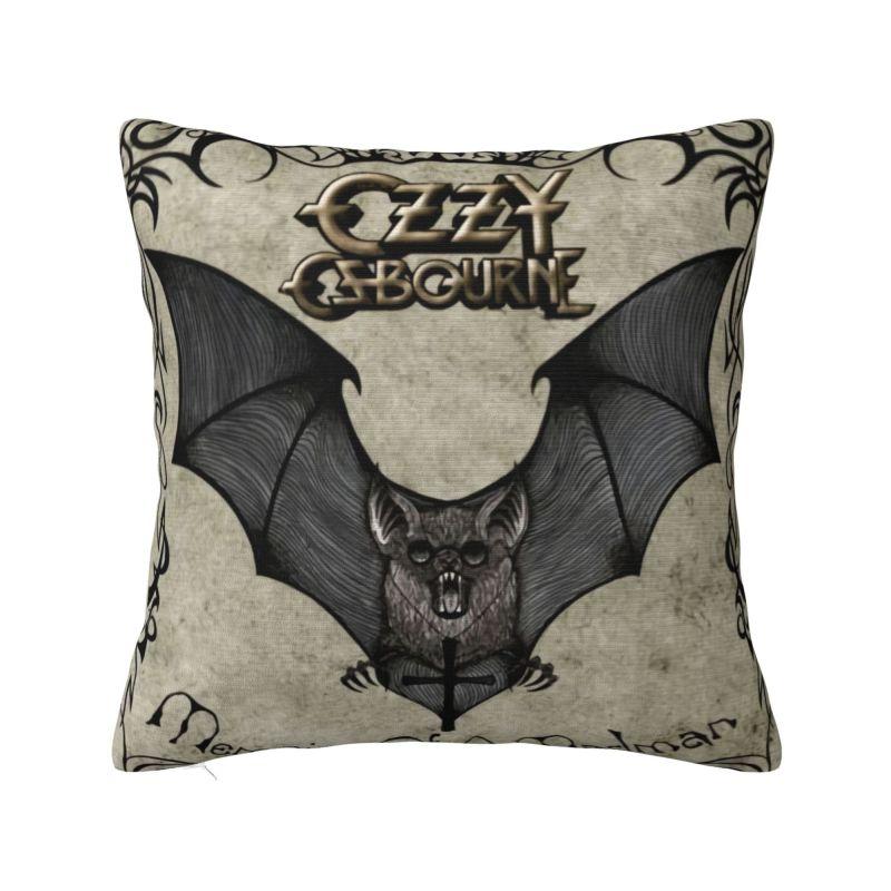Custom Ozzy Osbourne Prince Of Darkness Cushion Cover Heavy Metal Band Rock Velvet Nordic Throw Pillow Case Home Decoration