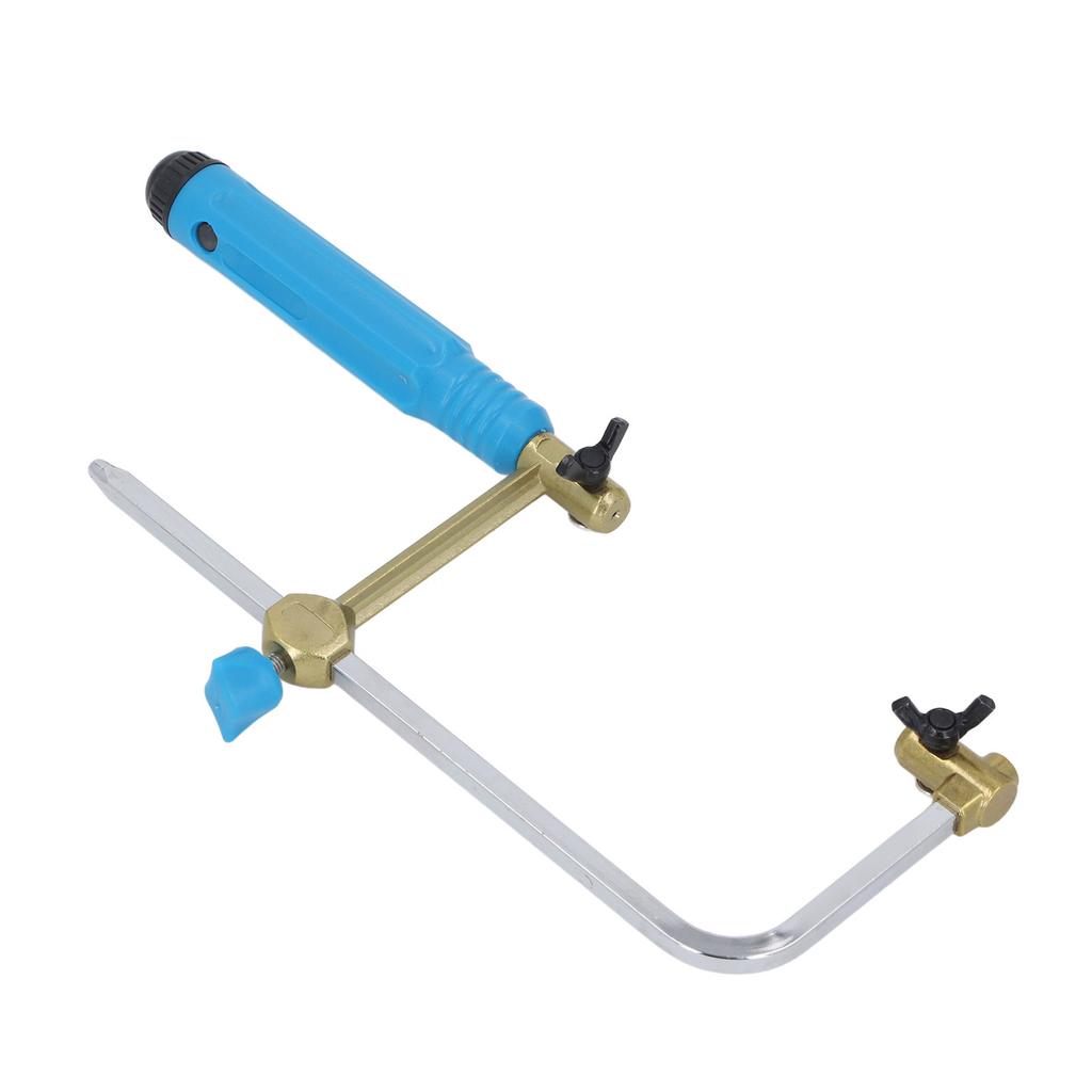 Coping Saw Kit Fast Cutting Woodworking Hand Saw 70mm with 8pcs Cutters for Metal Wood Plastic