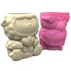 Succulent Planter Silicone Mold Cute Little Sheep Flower Pot Concrete Mold DIY Flower Vase Epoxy Resin Casting Tool
