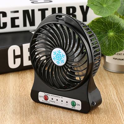 Portable Mini Fan Air Cooler USB Chargeable Desktop Fans 3 Mode Speed Regulation Summer Outdoor