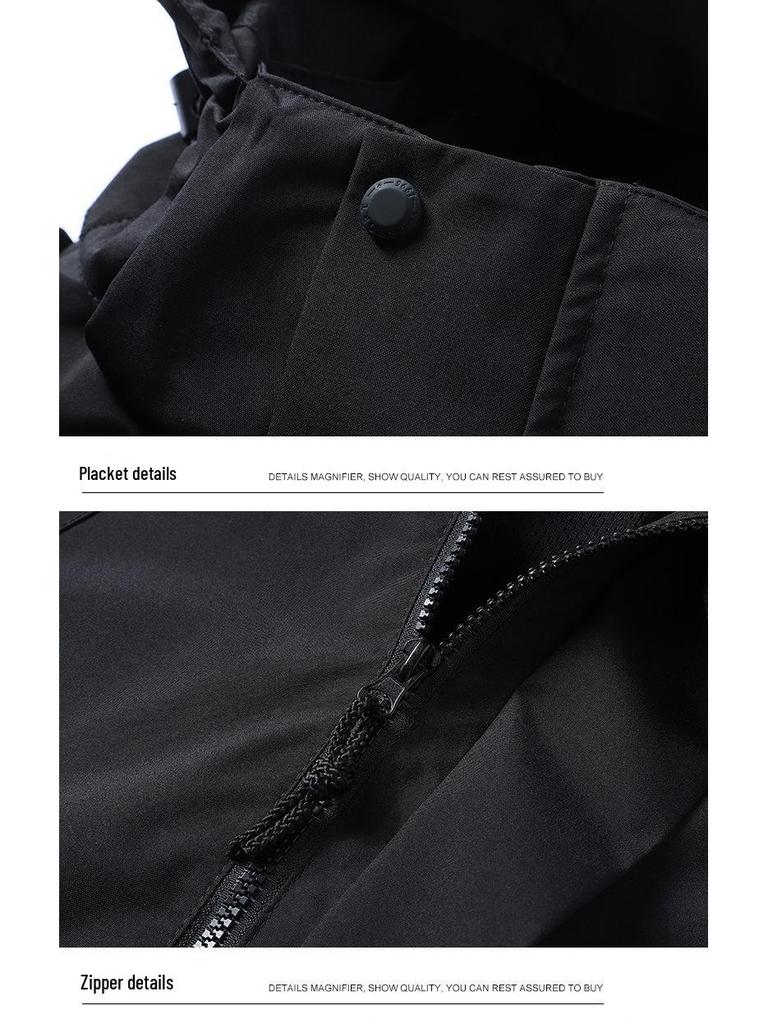 Men’s 2024 Casual Hooded Outdoor Sports Jacket for Youth