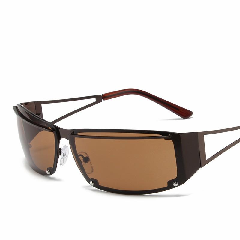 

Y2k Retangle Sunglasses Women Men Brand Designer Gradient Goggle Sun Glasses Steampunk Glasses Shades Eyewear Mirror Eyeglasses Other