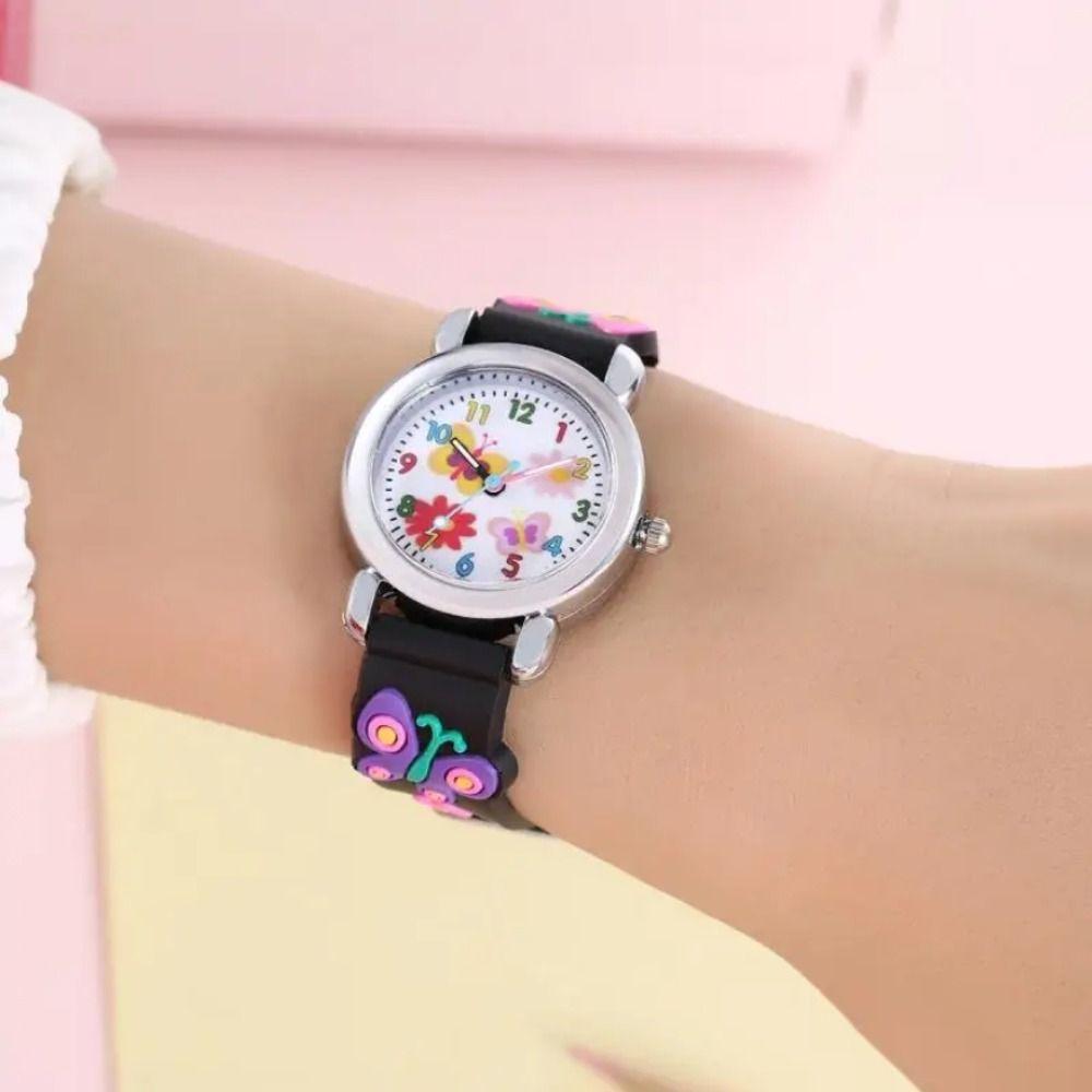 Round Quartz Watch Cartoon Wrist Watch High Quality Clock