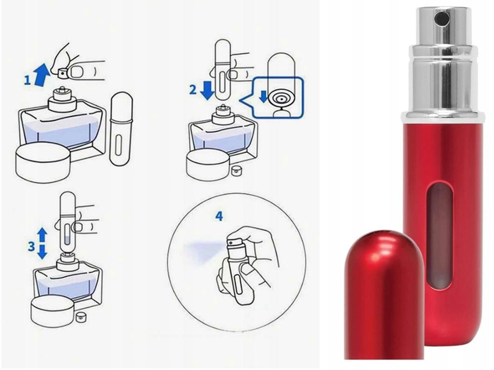 Gab_A Red Travel Atomizer (1000)