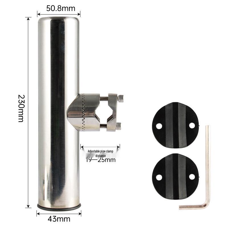 Stainless Steel Fishing Rod Holder for Boats and Yachts