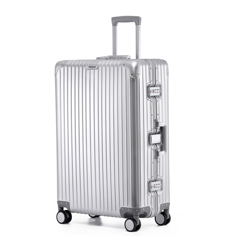 Slightly Flawed Aluminum-Magnesium Carry-on Trolley with Universal Wheels