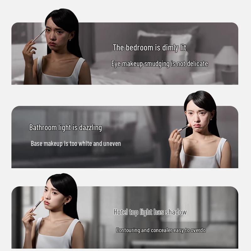 AMIRO LED HD Smart Makeup Mirror CN plug (adapter included)