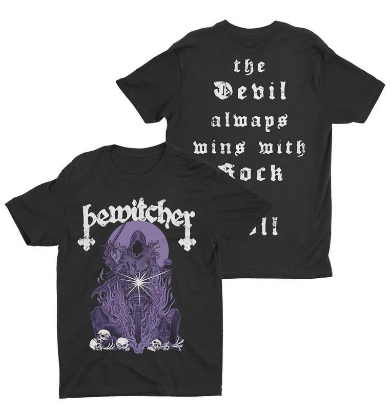 

The Biker Witch Rides at Night – Blackened Speed Metal T-Shirt Unisex T-Shirt S