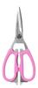 Green Bell Stainless Steel Cooking Pink Scissors, G-2005