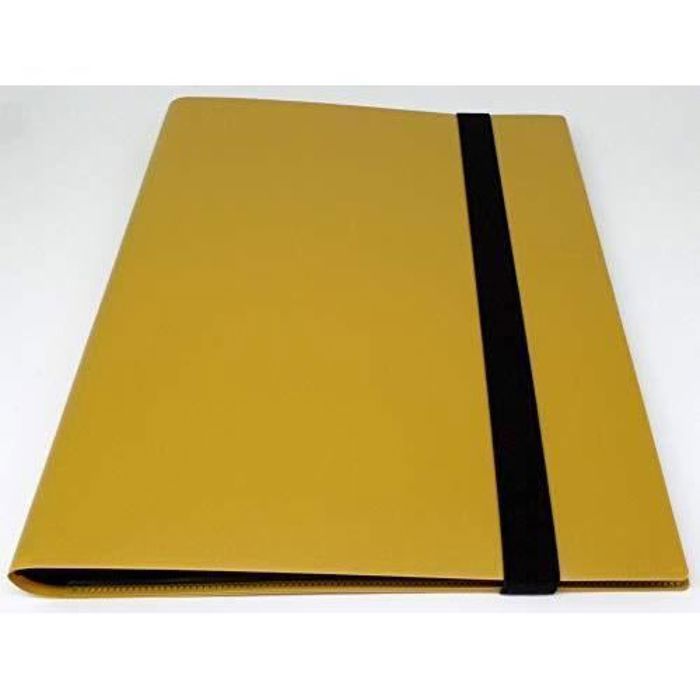 Docsmagic.De Pro-Player 9-Pocket Album Or - 360 Card Binder - MTG - PKM - YGO - Classeur Pour Jeu De Cartes Or