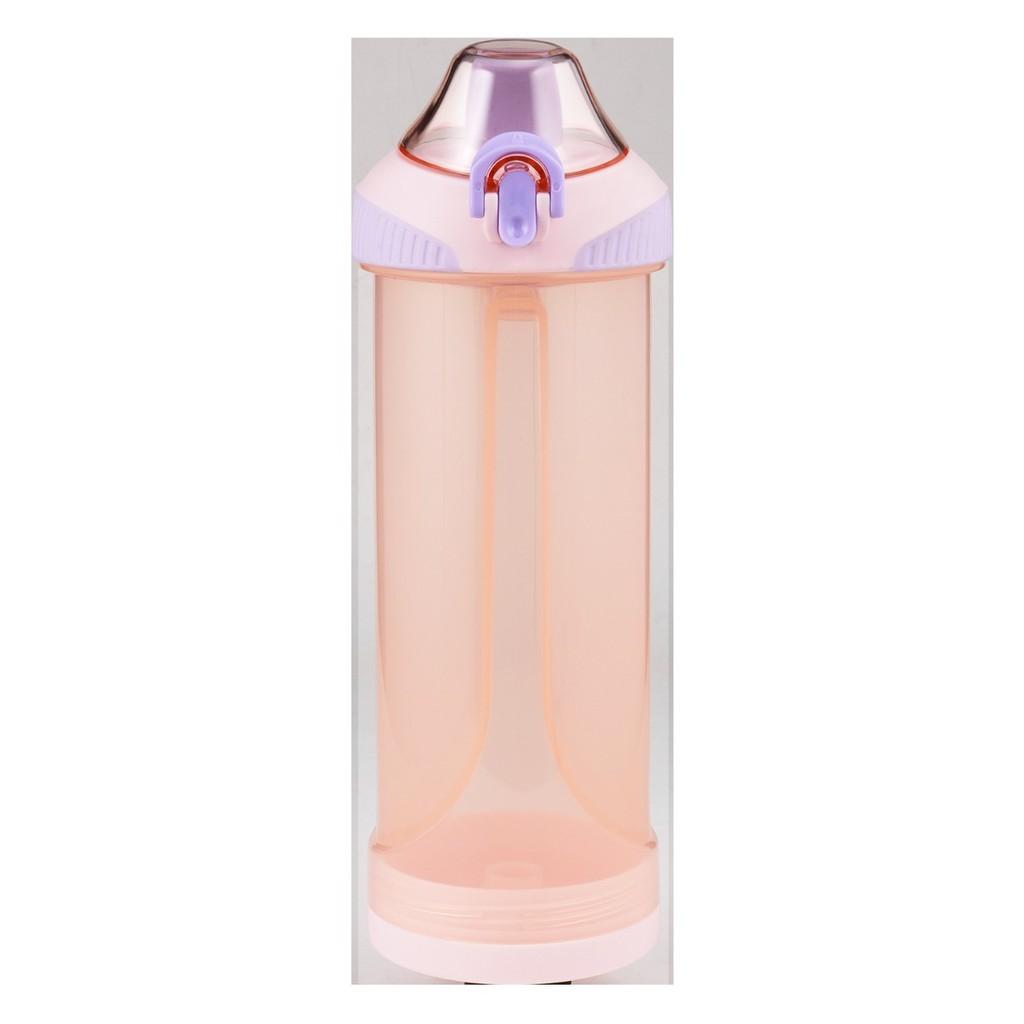 

Material 480ml Sports Water Bottle With Straw For Fitness Enthusiasts розовый