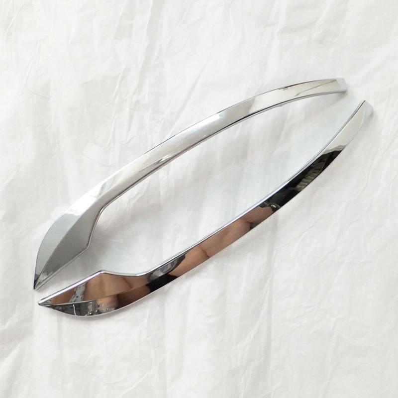 For Honda Accord 2018     Car Rearview Side Door Mirror Pillar Stripe Cover Wing Exterior Trim ABS Chrome