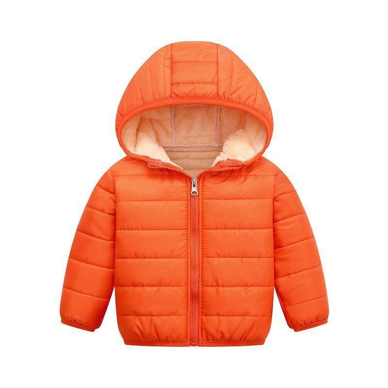 Giacca Invernale in Cotone per Bambini Stile Corto Nuovo Cappotto in Cotone per Bebè Capospalla per Bambini Piccoli Ragazzi Ragazze Giacca Imbottita in Lana d'Agnello e Cotone Moda
