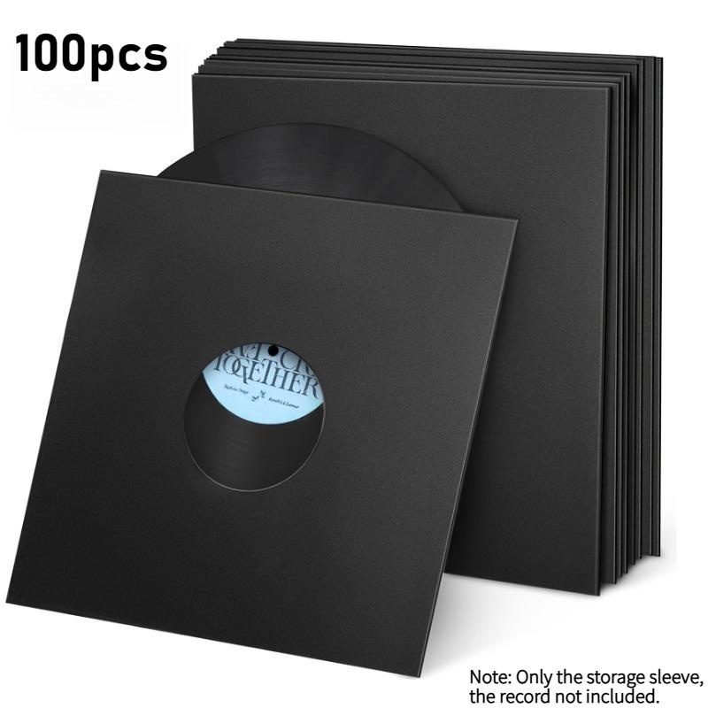 50/100pcs 7 Inch Vinyl Record Sleeves Paper Record Covers for Album Jacket Covers Collection Storage Dust and Scratch Protection
