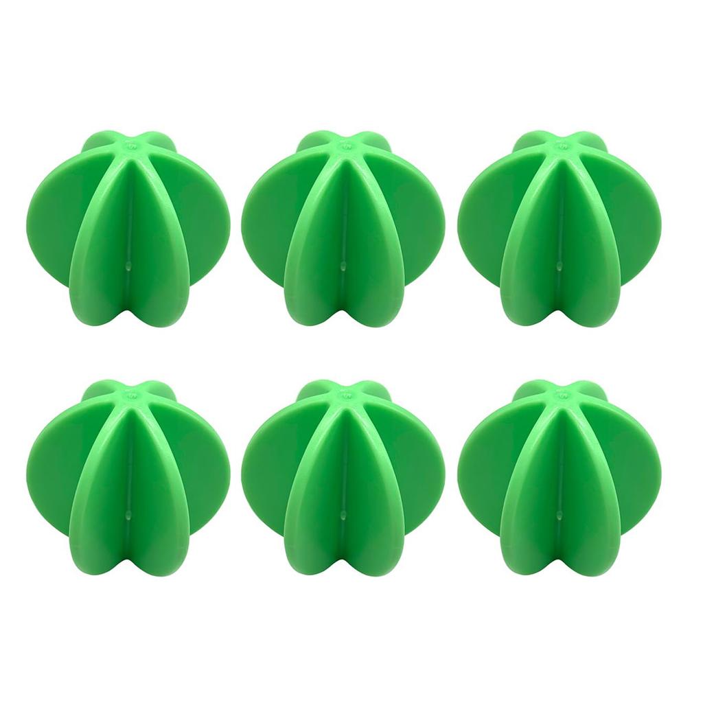 6Pcs Multicolor Protein Shaker Balls for Smooth Mixing In Shake Bottles Random Color Plastic Blending Balls