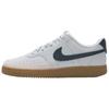 New Court Vision Abrasion Resistant Breathable Low Top Skateboard Shoes Men's White IB2998-003
