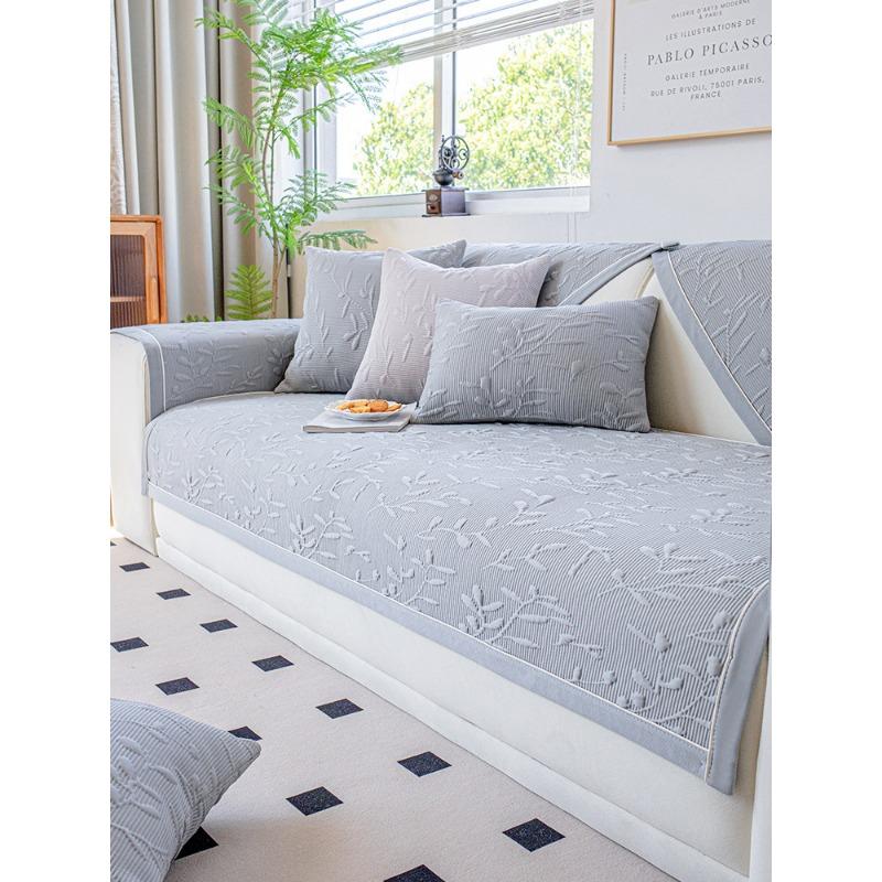 

Летняя подушка для дивана Летняя подушка для сиденья для летнего дивана Чехол Прямой ряд Холодный чехол Ткань 70*70cm