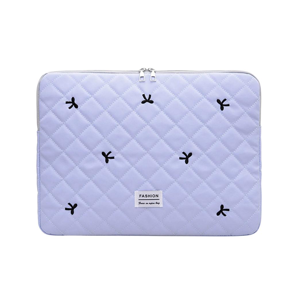 Laptop Carrying Case,Computer Sleeve Laptop Protective Cover with Zipper for Womens Girls Gift Cute Bows Laptop Sleeve