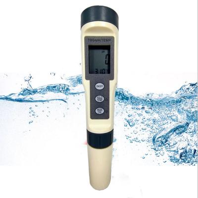 Stilo de testare a apei pentru testarea TDS-PH-Temp Tester rezistent la apă de înaltă precizie pentru acvarii cu apă de băut