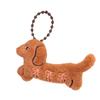 Dog Plush Toy Keychain Soft Stuffed Animal Bag Charm Backpack Pendant Accessory Handmade Halloween Room Decoration