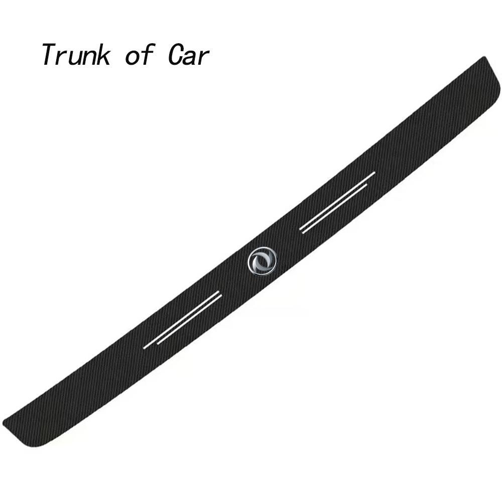 Car Door Sill Carbon Fiber Sticker Threshold Side Anti Scratch Tape Waterproof for Dongfeng AX7 S30 DFSK Fengshen A30 SX6