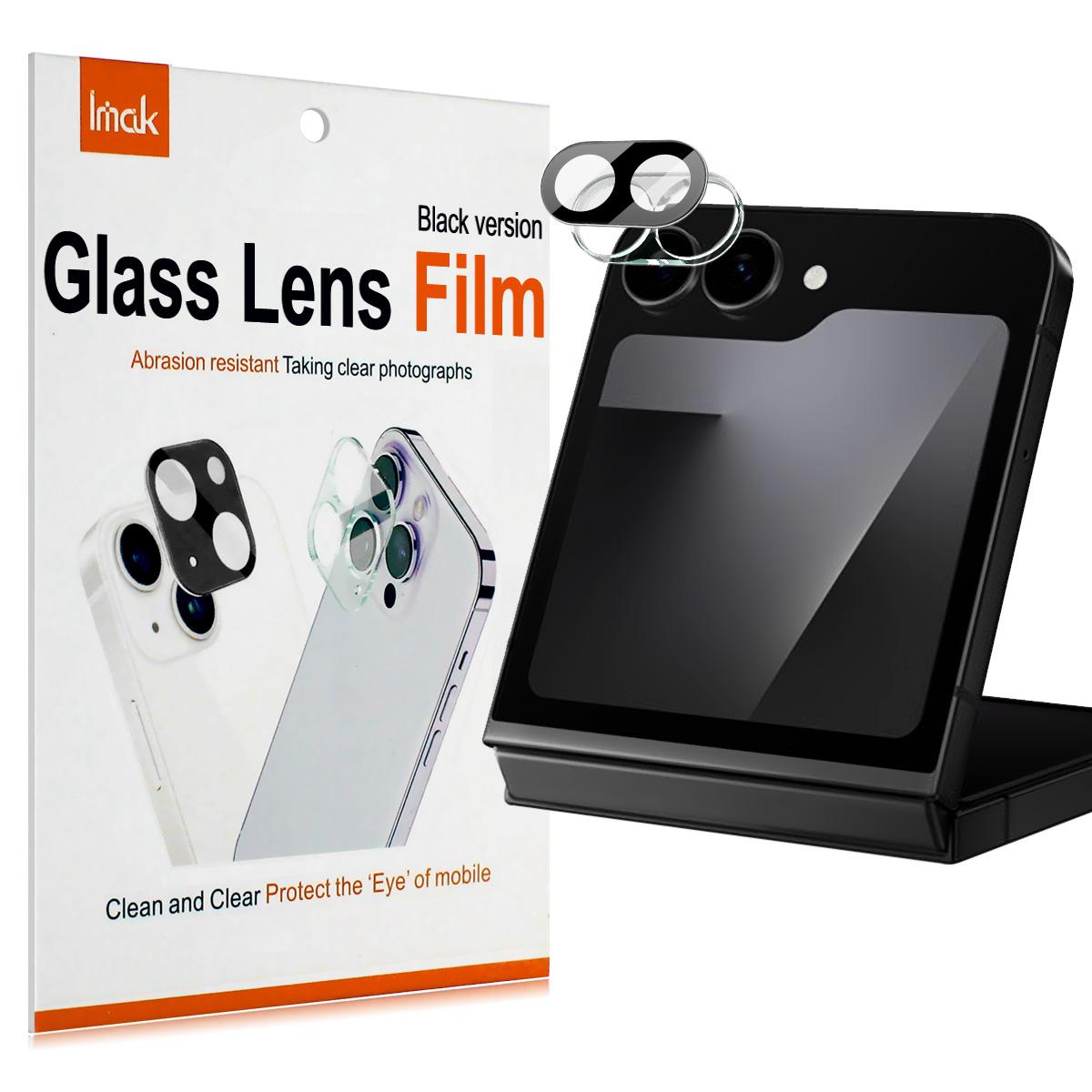 

Для Samsung Galaxy Z Flip7 FE 5G Стекло IMAK Стекло высокой четкости Пленка для линз Черная версия Samsung Z Flip7 FE 5G