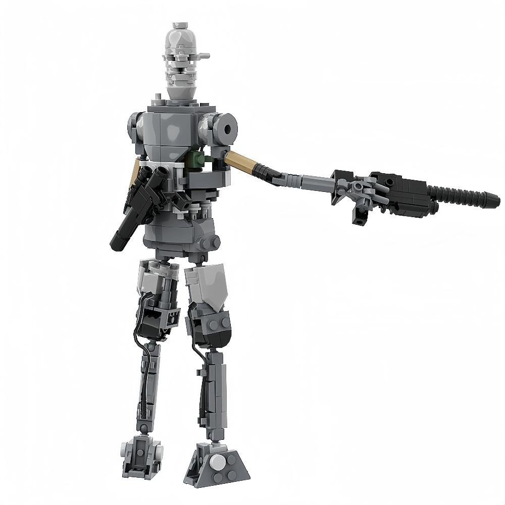 242PCS Handsome Robot, Robot assembly building block toys, family, friends entertainment games, birthday gifts