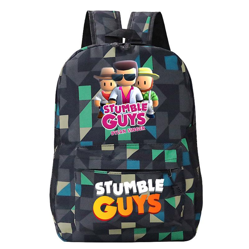 Children's backpack cute cartoon peripheral printing outdoor travel sports backpack large capacity student bag