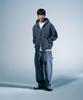 Treasure Flame Stitch Carpenter Pants Blue