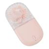 Faltbarer Handventilator 5 Windgeschwindigkeiten Geräuscharm Multifunktional Tragbarer Handventilator für Reisen