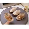 One-year-old Baby Snow Boots Winter Baby Cotton Shoes Soft-soled Toddler Shoes 3-6-12 Month Infant Velvet Warm Shoes
