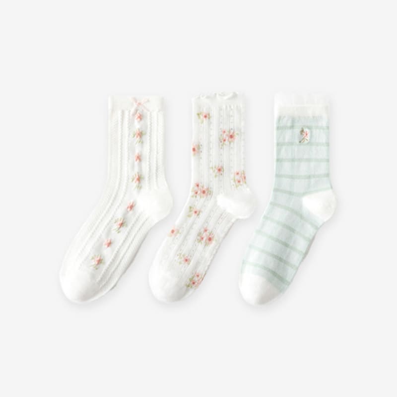 EAU CLAIR Marigold Socks 3 Pack