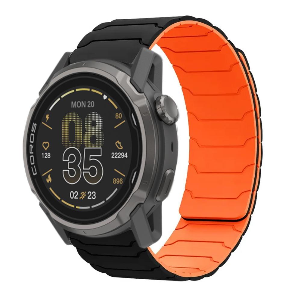 20mm 22mm Magnetic Silicone Strap For COROS PACE 4/3/2 APEX 4 42mm Replaceable Bracelet Wristband Suunto Vertical 2/Run/Race 2