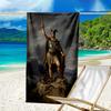 Ultra-Soft Beach Towel with Heroes of Gaul Theme,Ideal for Pool - Camping, Diving - Perfect Travel Essential, Vibrant Beach Towel.