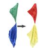 Magic Props 22cmx22cm Magic Tricks Magic Show Change Color Scarf Magic Silk Scarf Color Changing Silk Magic Change Color Silk